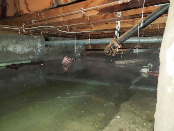 Crawl Space Drying in Santa Rosa Beach
