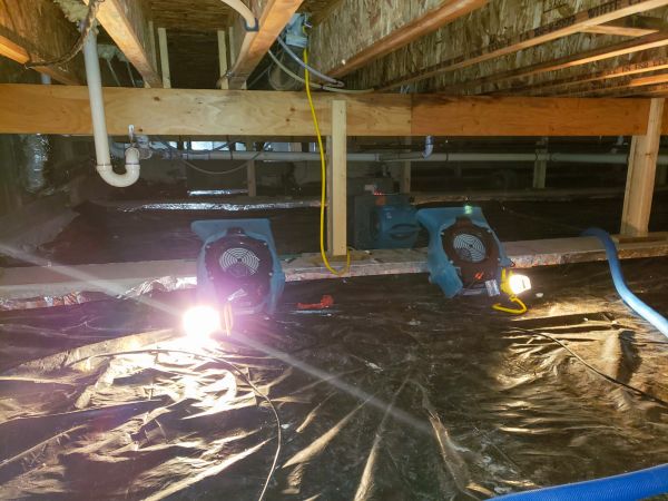 Crawlspace Water Removal in Santa Rosa Beach